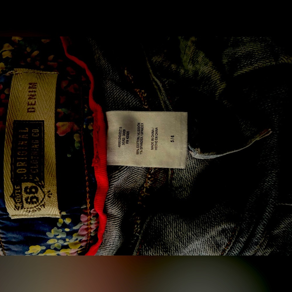 Rout 66 original denim shorts 5/6